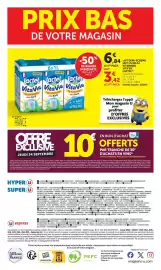 Catalogue U Express page 36: LACTEL LAIT DEMI-ECREME €6,84