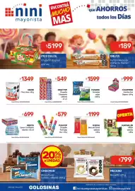 Catálogo Nini Mayorista semana 38 Página 32: Muecas barra de cereal sabores €1.199,00