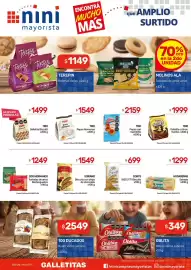 Catálogo Nini Mayorista semana 38 Página 37: Trio pepas con membrillo €2.159,00, Hogareñas salvado €1.299,00