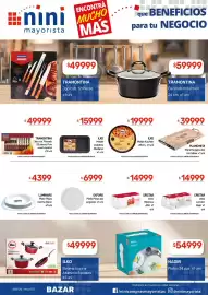 Catálogo Nini Mayorista semana 38 Página 43: Ilko molde asadera mediano €15.999,00, Cristar vaso mikonos alto €14.999,00