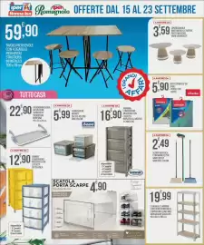 Volantino Iper Nonna Isa Pagina 22: Scaffale a 5 ripiani €19,99, Telo copriasse da stiro Vileda €5,90