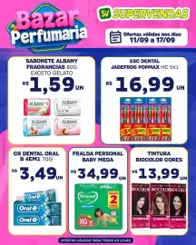Catálogo Vivendas Supermercados Página 1: Cr dental oral b €3,49, Fralda personal baby mega €34,99