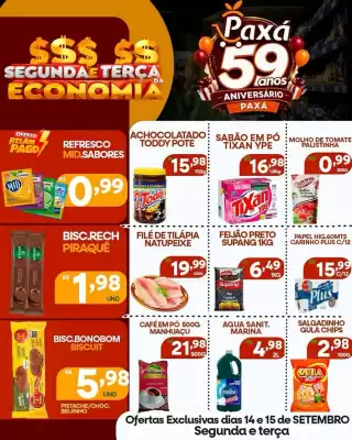 Catálogo Paxá Supermercados (válido até 15-09)