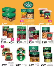 Save catalogue Page 18: Rhodes Tomato Paste Sachets €22,00, Rhodes Grated & Spiced Beetroot in Vinegar €52,00
