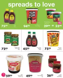 Save catalogue Page 32: Yum Yum Peanut Spread €75,99, Illovo Golden Syrup €45,99