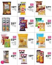 Save catalogue Page 41: Willards Cheese Curls/Flings/Jumpin Jack Popcorn €45,00, Truda Pretzels €57,99
