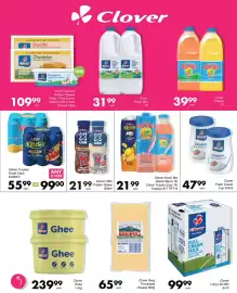 Save catalogue Page 5: Clover Vacuum Packed Cheese €109,99, Clover Tropika/Krush Cans €99,00