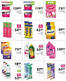 Save catalogue Page 74: Personal Touch Fabric Conditioner Refill €27,99, Save Hand Washing Powder €119,99