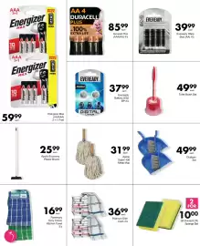 Save catalogue Page 84: Apollo Super 400 Metal Mop €31,99, Duracell Plus (AAA/AA) 4's €85,99