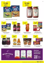 SuperValu leaflet Page 19: Batchelors pasta 'n' sauce €1,20, Maggi korean spicy noodles €1,10