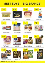 SuperValu leaflet Page 2: Birds Eye Chicken Quarter Pounders €2,00, Cookstown Unsmoked Back Bacon €2,50