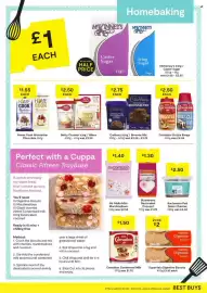 SuperValu leaflet Page 21: Betty Crocker Icing / Mixes €2,50, Carnation drizzle range €2,50