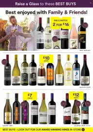 SuperValu leaflet Page 26: Beronia Chianza Tempranillo Rioja €12,00, Trivento malbec €16,00