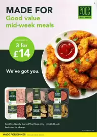 SuperValu leaflet Page 6: Good food chicken goujons €14,00