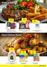 SuperValu leaflet Page 7: Wilson's Baby Potatoes €1,00, SuperValu carrots €1,00