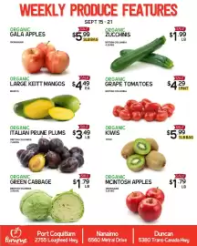 Pomme Natural Market flyer week 38 Page 1