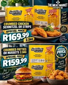 Take 'n Pay catalogue Page 12: Supreme Chicken Crumbed Patties or Nuggets €159,99
