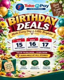 Take 'n Pay catalogue Page 1