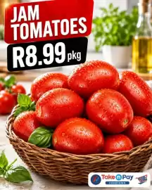 Take 'n Pay catalogue Page 12: Jam Tomatoes €8,99