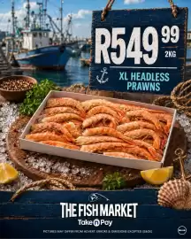 Take 'n Pay catalogue Page 29: XL headless prawns €549,99