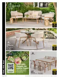 Builders Warehouse catalogue Page 14: Willich Dining Set €24.999,00, Designhouse 5-piece Parabellum Patio Set €19.999,00