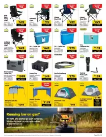 Builders Warehouse catalogue Page 23: Gorilla Headlamp €279,00, Camp Master Ammo Box €149,00