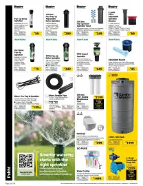Builders Warehouse catalogue Page 6: Rain Bird 32SA Pop-up Rotor Sprinkler €349,00