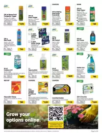 Builders Warehouse catalogue Page 9: Cypermethrin €299,00, Terminex €449,00