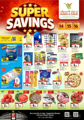 Mark & Save (valid until 16-09)
