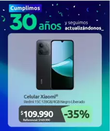 Catálogo PC Factory Página 9: Xiaomi - celular redmi 15c 128gb/4gb negro liberado €109.990,00