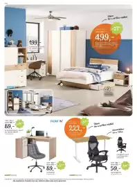 XXXLutz Prospekt Seite 4: Drehstuhl €89,00, HOM'IN Eckschreibtisch €89,00