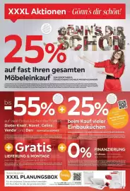 XXXLutz Prospekt woche 38 Seite 2: XXXL Aktionen - Gönn's dir schön! Aus- genommen alle Werbe-, Aktions- und XXXLutz Tipp-