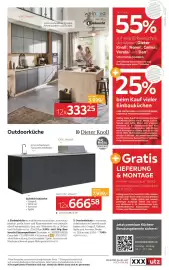 XXXLutz Prospekt Seite 5: KÜCHEN 04/05 XXXL Neuheit große Auswahl an Fronten, Arbeitsplatten und Griffen Outdoorküche < In