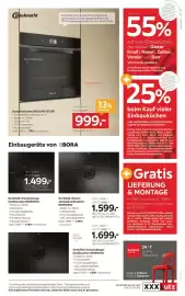 XXXLutz Prospekt Seite 7: Bauknecht 179 Funktionen Dampfbackofen BBI11P8FHT2SK Energieeffizienzklasse A++1) • • Breite ca