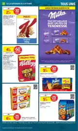 Catalogue Intermarché Hyper page 22: Kellogg's Céréales Trésor €4,99, PRINCE GOÛT CHOCOLAT €5,79