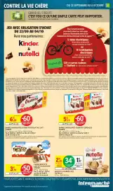 Catalogue Intermarché Hyper page 23: Kinder Bueno €6,28, Kinder Barre chocolatée Country céréales €5,73