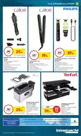 Catalogue Intermarché Hyper page 37: Little balance FRITEUSE SEMI PRO 3L €24,99, Tefal Appareil à raclette €19,99