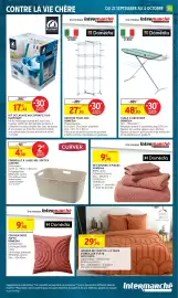 Catalogue Intermarché Hyper page 39: CURVER CORBEILLE À LINGE 45L SOFTTEX €4,90, Domédia Table à repasser €48,93