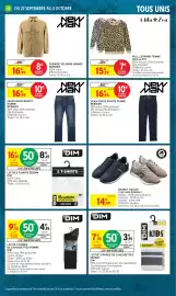 Catalogue Intermarché Hyper page 40: NEWMAN JEAN COUPE DROITE FEMME €16,99, NEWMAN JEAN COUPE DROITE HOMME €16,99