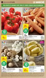 Catalogue Intermarché Hyper page 6: Princesse Amandine Pomme de terre €2,79, Champignon de Paris €1,79