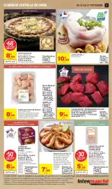 Catalogue Intermarché Express page 5: Lapin de France Lapin entier €10,50, Pizza Raclette €8,40