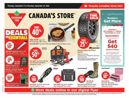 Canadian Tire flyer