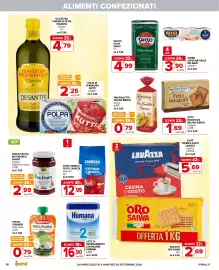 Volantino Iperal Pagina 18: Latte di proseguimento 2 in polvere Humana €16,90, Pan Bauletto Bianco €0,79