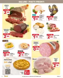 Volantino Iperal Pagina 8: Tacchino in porchetta €1,79, Pettro di pollo al forno Gardani €1,99