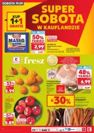 Kaufland gazetka tydzień 38 Strona 14: Łopatka bez kości K-Stoisko Mięsne €6,99