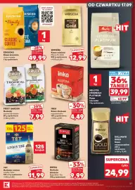 Kaufland gazetka tydzień 38 Strona 37: Herbata Impra €9,99, Kawa rozpuszczalna Dallmayr €24,99