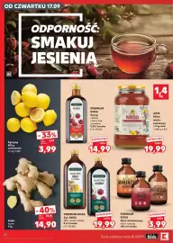 Kaufland gazetka tydzień 38 Strona 38: Miód Apis €19,99