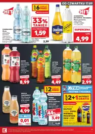 Kaufland gazetka tydzień 38 Strona 45: Napój Hellena €2,99