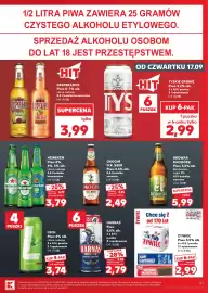 Kaufland gazetka tydzień 38 Strona 47: Piwo Raciborskie €5,99