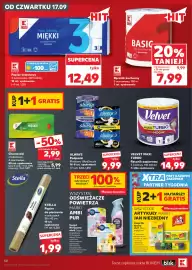 Kaufland gazetka tydzień 38 Strona 50: Ręcznik papierowy Velvet €14,99